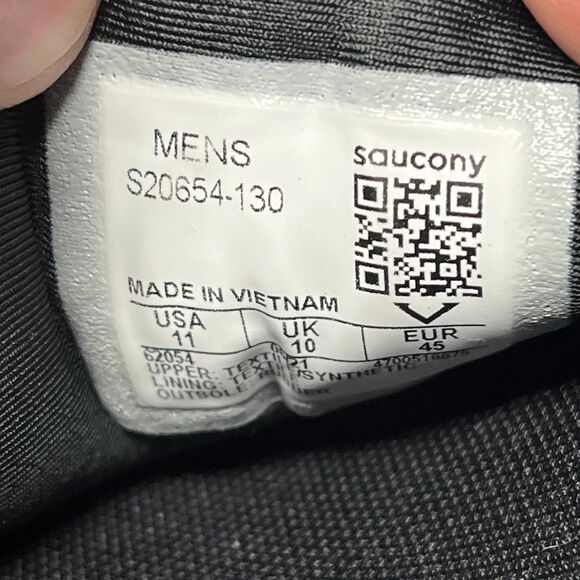 Saucony Guide 14 Blue Black White Athletic Running Shoes Mens 11 S20654-130 - Picture 9 of 9